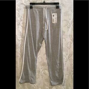 South Point Gray with White Stripes Joggers